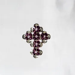  - Brooch Arabella -  - Laiton argenté